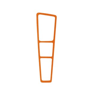 梵汐适用奥迪A6L车内饰用品中控金属框装饰贴配件改装件大全专用