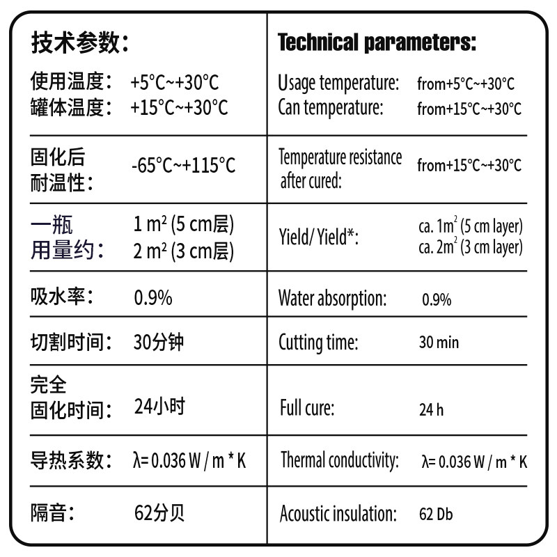 顶泰喷涂泡沫发泡胶填充阻燃隔热保温填缝剂膨胀防水发泡剂n