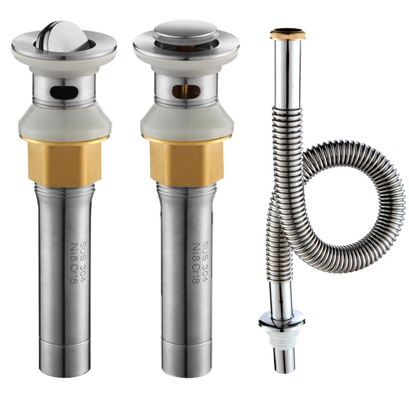 面盆洗脸盆下水器弹跳芯台盆洗脸池盘洗手盆下水管