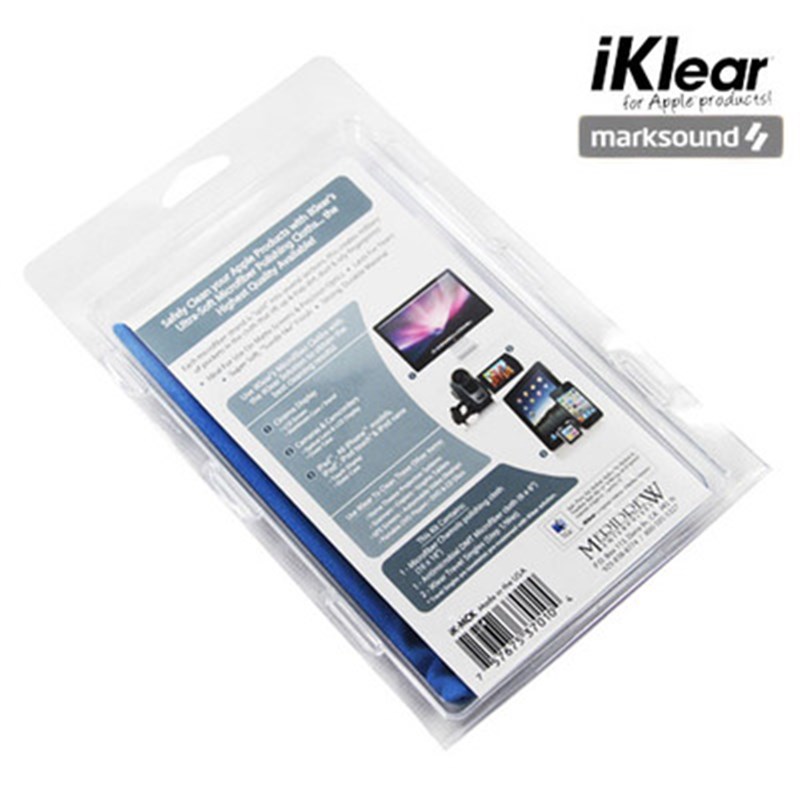 iKlear IK-MCK超细鹿皮布镜头电子屏幕眼镜清洁套装MacBook擦拭布