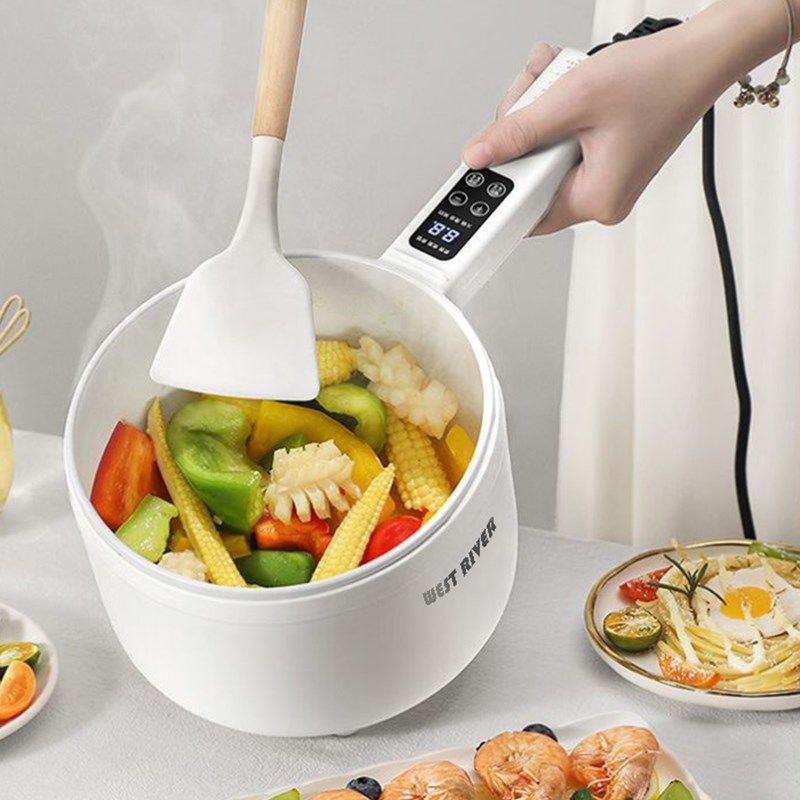 德国智能电煮锅多功能预约定时电炒锅家用一体电火锅电饭煲粘锅