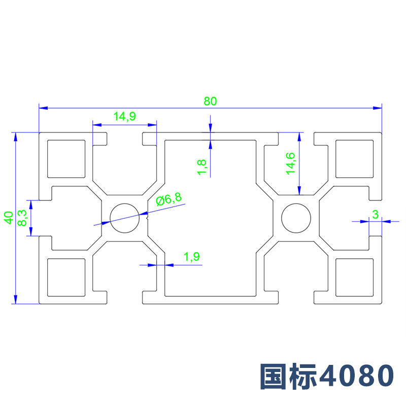 *铝型材工业流水线机框架铝材铝合金型材厚,金属材料及制品,铝材/铝型材/铝合金,淘宝优惠券,粉丝福利购,淘宝优惠卷