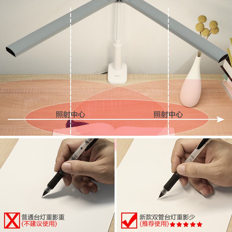 o台灯学习专用学生书桌护眼工作阅读钢琴乐谱架灯插电夹子式
