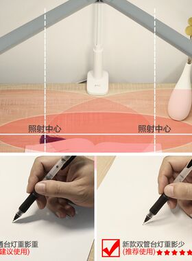o台灯学习专用学生书桌护眼工作阅读钢琴乐谱架灯插电夹子式