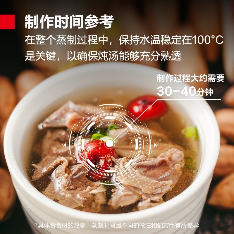 德玛仕炖汤机隔水炖补品柜商用蒸饭车小型电蒸箱食堂全自动蒸饭器
