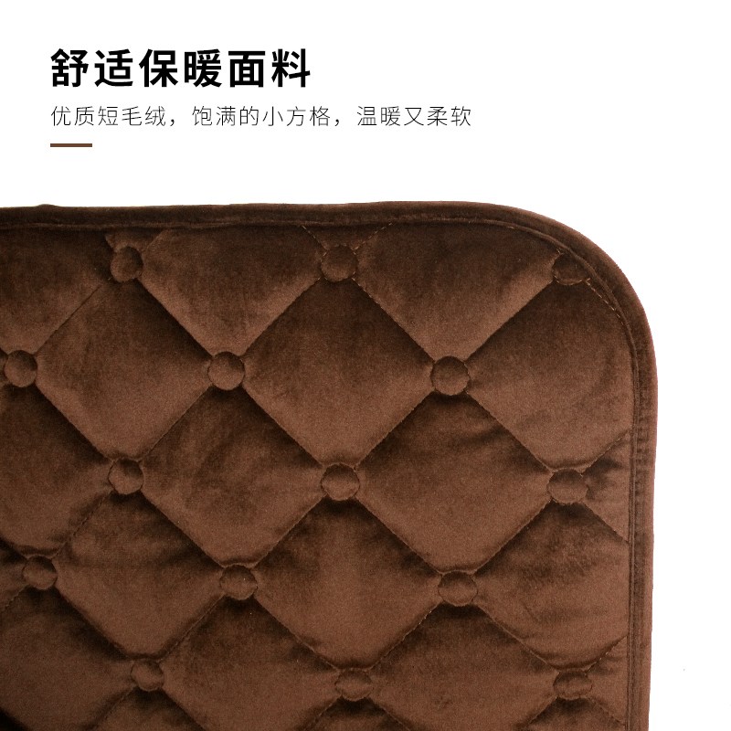 合力柳工杭州叉车坐垫铲车挖掘机短毛绒冬季单座出租车司机座椅垫