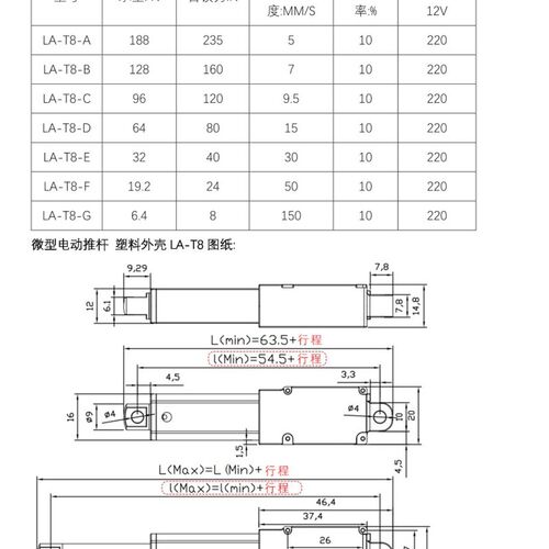 6V12V24v迷你微型电动推杆往复直线电机自动升缩杆小型升降工业级