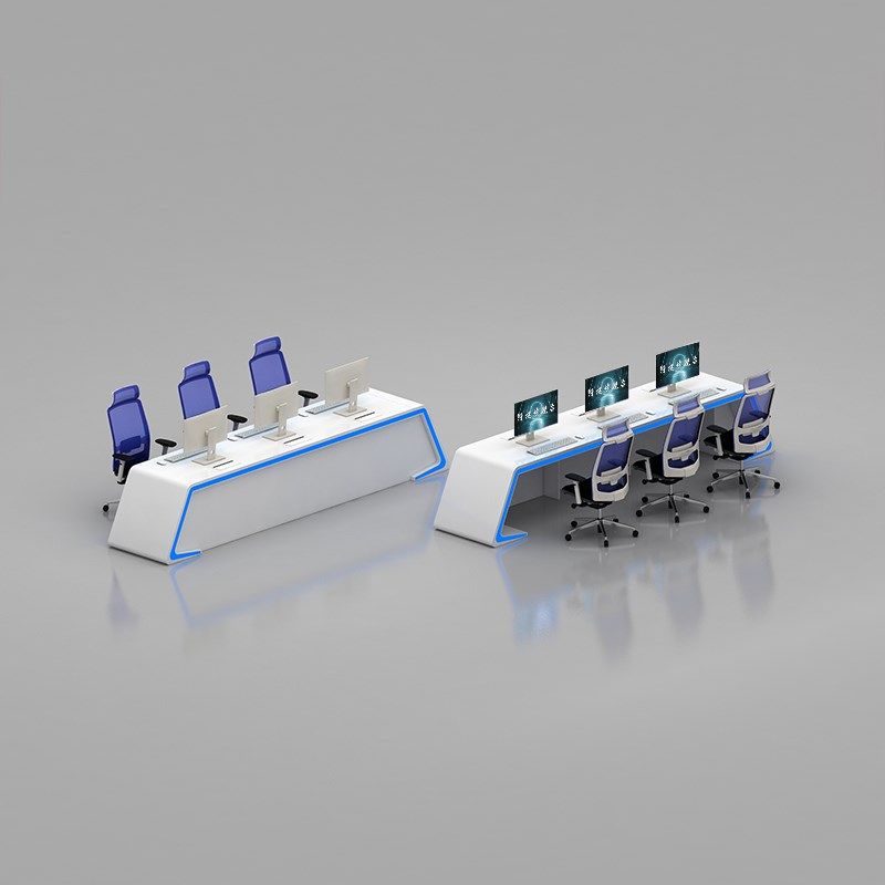 定制弧形指挥中心工作台调度台烤漆科技感办公桌控制室监控电脑桌,商业/办公家具,商用休闲桌,淘宝优惠券,粉丝福利购,淘宝优惠卷