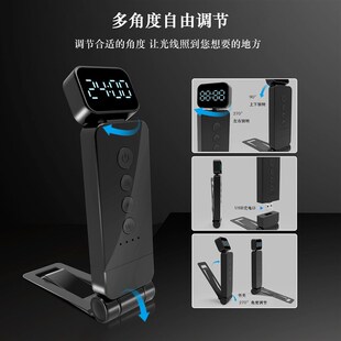 书签阅读灯带时间显示宿舍床头被窝学校便携护眼多功能看书小台灯