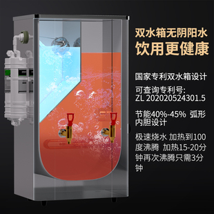 商用水烧水器奶茶店全自动电大容量饭店热水炉