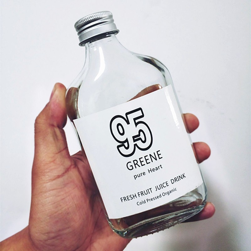 养生酒自酿酒分装瓶铝盖玻璃瓶冷萃咖啡瓶奶茶瓶酵素饮料瓶