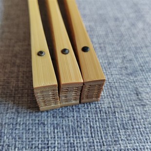 5寸水磨玉竹龙鳞纹翻轮扇骨文玩折叠扇子古典折扇工艺扇中国风