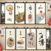 厨房门贴纸整张自粘装 饰木门翻新房门衣柜玻璃贴画餐厅防水墙贴画