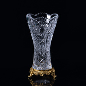 欧式 餐桌水培花瓶客厅插花水晶玻璃透明创意干花水养小花插花器