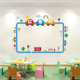 小学班级装 饰教室文化布置学校公告栏展示墙幼儿园环创墙贴纸自粘