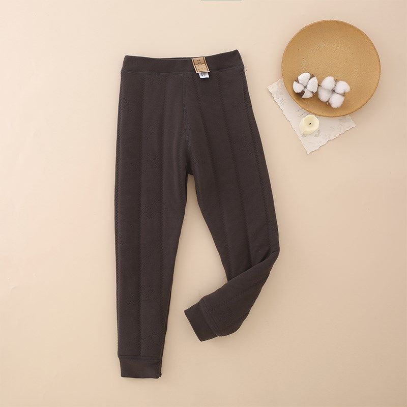 儿童保暖裤男童棉裤女童冬季加绒打底裤小学生校服神器内穿羊毛裤