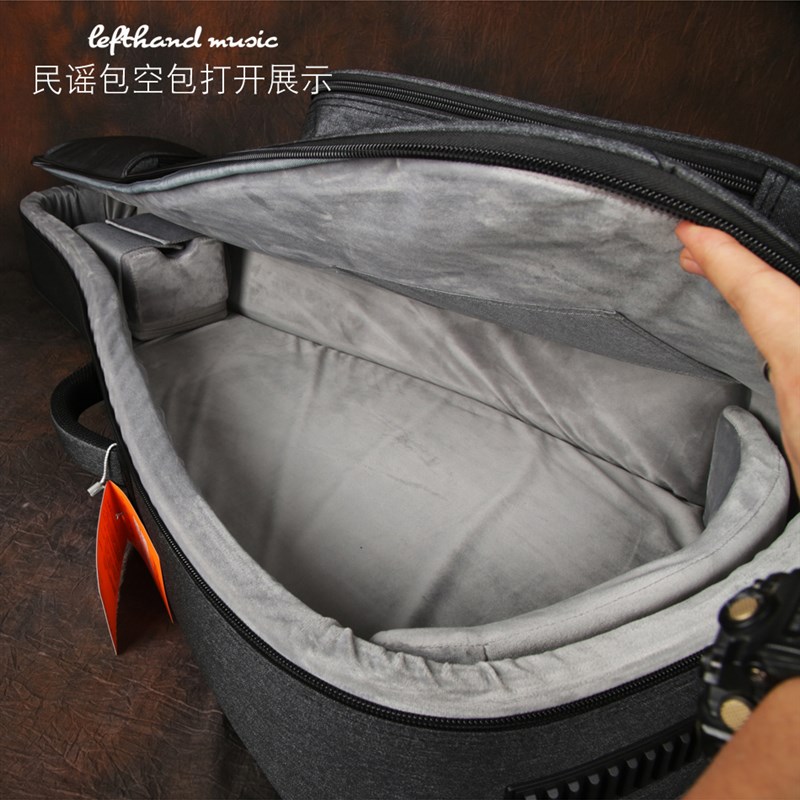超厚加厚棉民谣电木吉他贝斯司36/40/41寸吉他包防水防震双肩琴包
