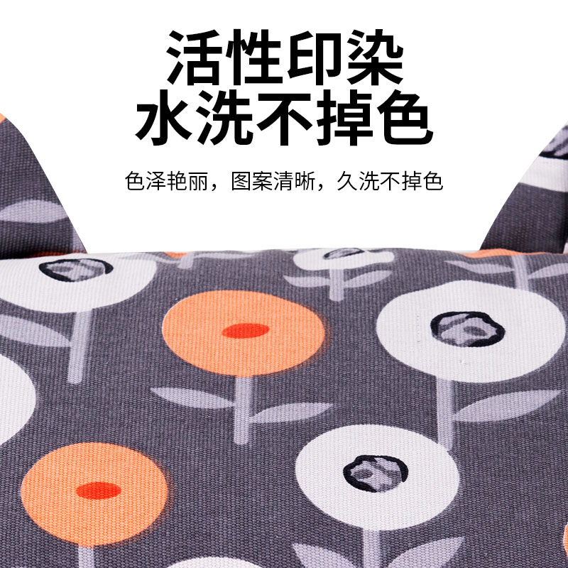 猫肚枕猫耳朵荞麦枕头枕芯老粗布颈椎枕全荞麦皮枕头睡觉睡眠专用