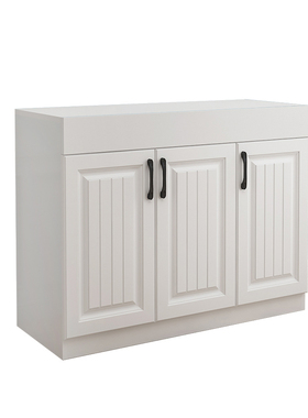 震威鱼缸底柜欧式地柜非实木架子底座柜子柜隔断家用承重简易定做