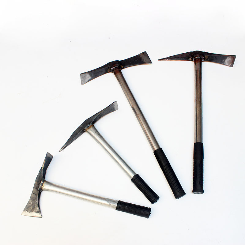 钢管款两用锄斧户外尖镐全钢一体成型挖笋锄头采药挖树根园林工具,农机/农具/农膜,锄头,淘宝优惠券,粉丝福利购,淘宝优惠卷