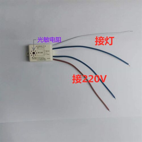 光控开关天黑全自动亮路灯光感光敏光线感应感光 智能 控制器220V