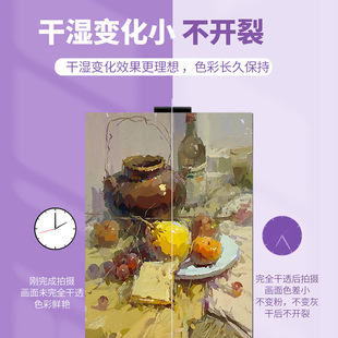 马蒂斯水粉颜料套装 专业纳米丙粉脱胶金 美术生专用集训艺考果冻装