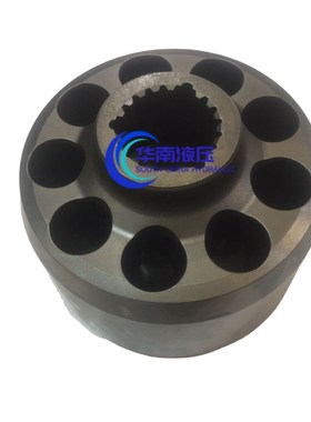 力士乐A10VG63缸体柱塞泵配油盘九孔补油泵配件液电控控制阀维修