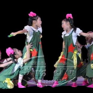 小荷风采儿时乐灿烂的日子演出服我是一颗跳跳糖服天天向上舞蹈服