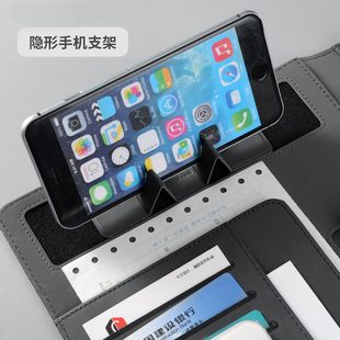 A4多功能文件夹商务布艺资料夹经理夹创意销售谈单合同签约本夹板