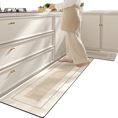 大江地垫饭店厨房专用防油防水地毯家居免洗可擦防滑耐磨高级脚垫