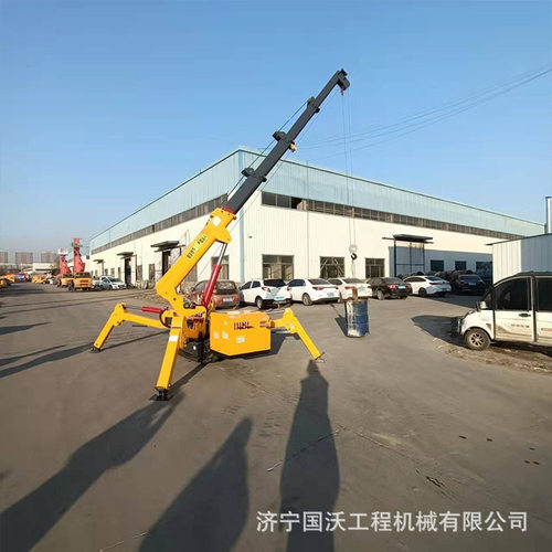 履带5吨蜘蛛吊 遥控自行走蜘蛛起重机 建筑工程遥控车图片