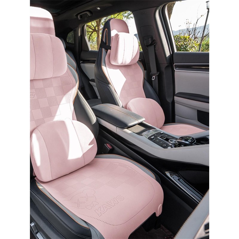 长安启源Q05专用坐垫23/24款汽车座垫翻毛皮马鞍垫四季通用座椅套