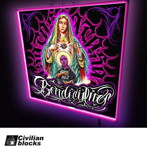 西海岸花体字奇卡诺店铺装饰开业礼品客厅墙发光装饰画