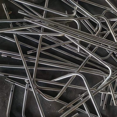 不锈钢/铁盘管弯管加工直角弯U型弯推车扶手把手蛇形弯实心棒折弯