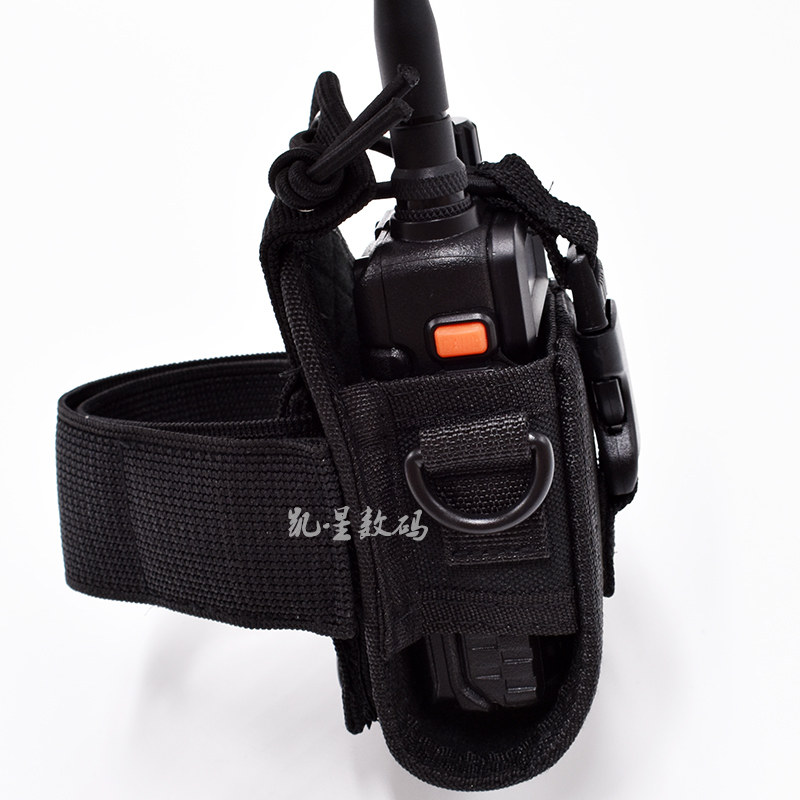 对讲机保护套 通用手台编织尼龙套 特易通泉盛UV2手台护套 手臂包