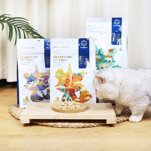 生生不息主食冻干猫粮400g全价生骨肉成猫幼猫全阶段猪肉宠物猫咪