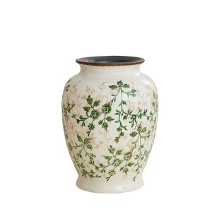 复古怀旧冰裂陶瓷插花瓶水培山归来装饰摆件客厅创意高级感田园风