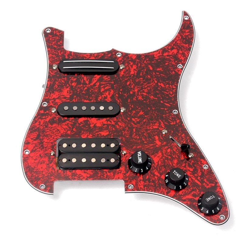 电吉他拾音器电路总成 韩产芬达拾音器线路Q琴型通用