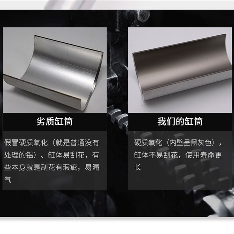 气动气缸行程可调SCJ80*25/50/75/100/125/150/200-50/100-S带磁