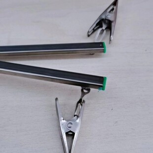 十字四夹八夹晒裤架加厚家用晾晒裤夹牛仔裤便携衣架