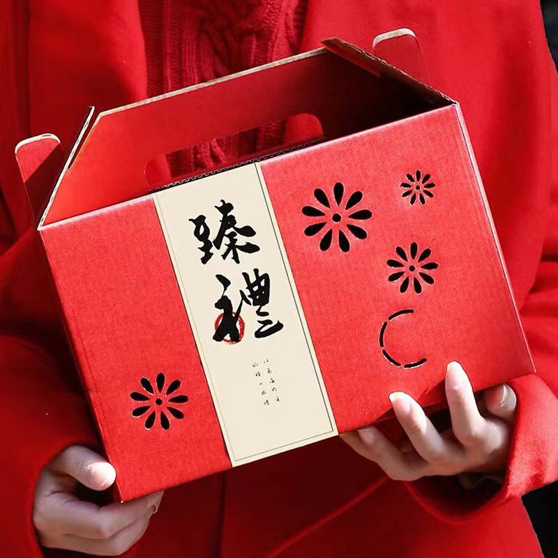 创意国潮风日礼盒土特产包装盒礼品盒