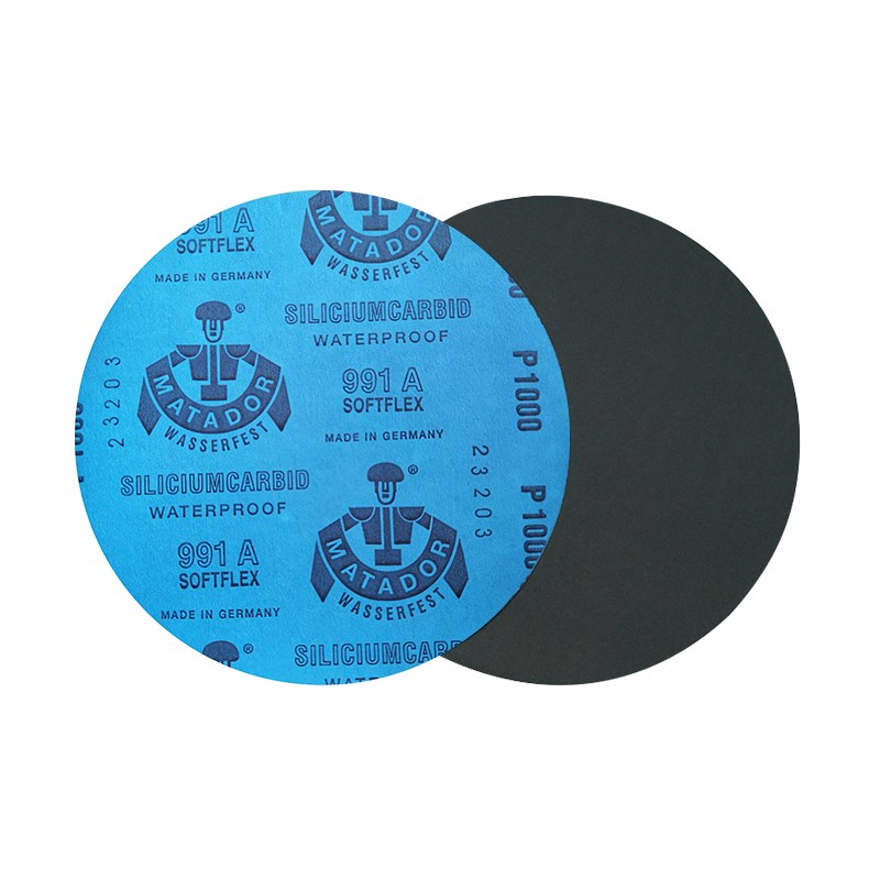 220mm德国勇士砂纸打磨抛光0目精细干湿两用圆形水砂纸