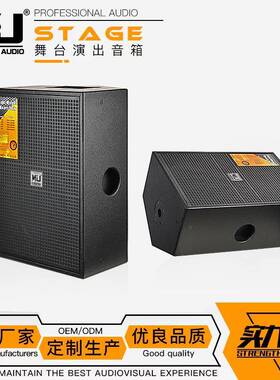 DS112M单12寸专业返听全频音箱婚庆舞台音响套装便携式