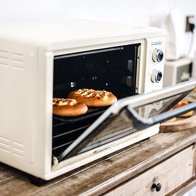 u柏翠 电烤箱家用烘焙飞梭电子数控全自动大容量升