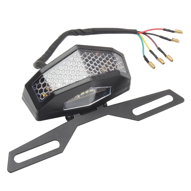 LD尾灯信号闪烁转向灯黑色夜间行车灯后车灯总成电机刹车灯,摩托车/装备/配件,摩托车车灯,淘宝优惠券,粉丝福利购,淘宝优惠卷