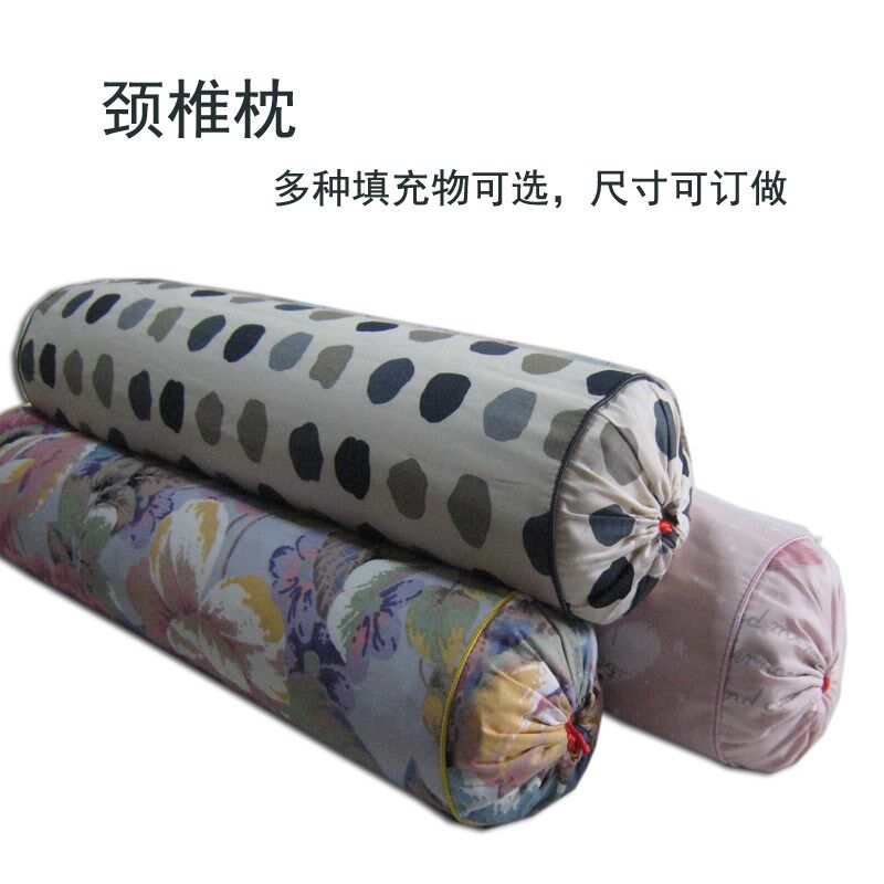 枕 荞麦壳糖果枕 圆柱枕 订做黄荆子山楂籽樱桃核修复