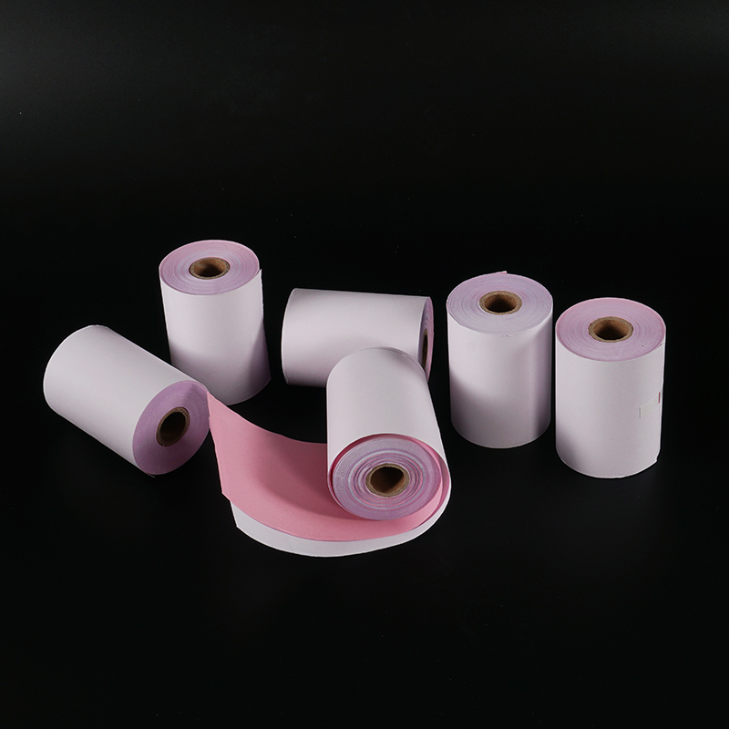 75X层收银纸 一联 二联 三联7单联 联 无碳复写针式打印纸