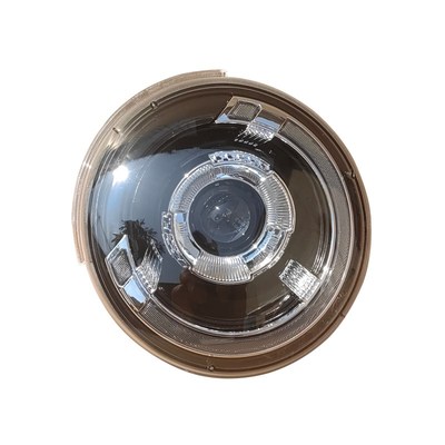 鑫利来琳琅比德文摩卡电动四轮车前大灯总成中网钣金前杠全车