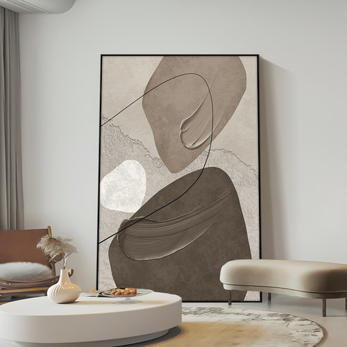 现代时来运转客厅装饰画玄关挂画沙发背景墙抽象落地壁画