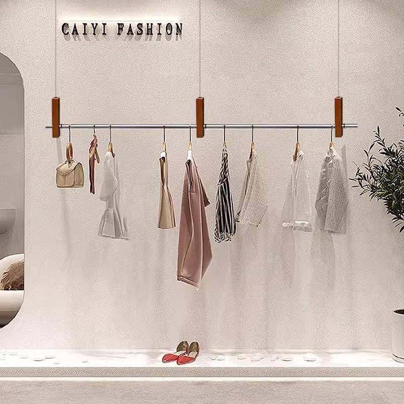 网红服装店展示架钢丝吊架不锈钢悬挂吊杆橱窗挂衣架女装陈列架子,家装灯饰光源,其它灯具灯饰,淘宝优惠券,粉丝福利购,淘宝优惠卷